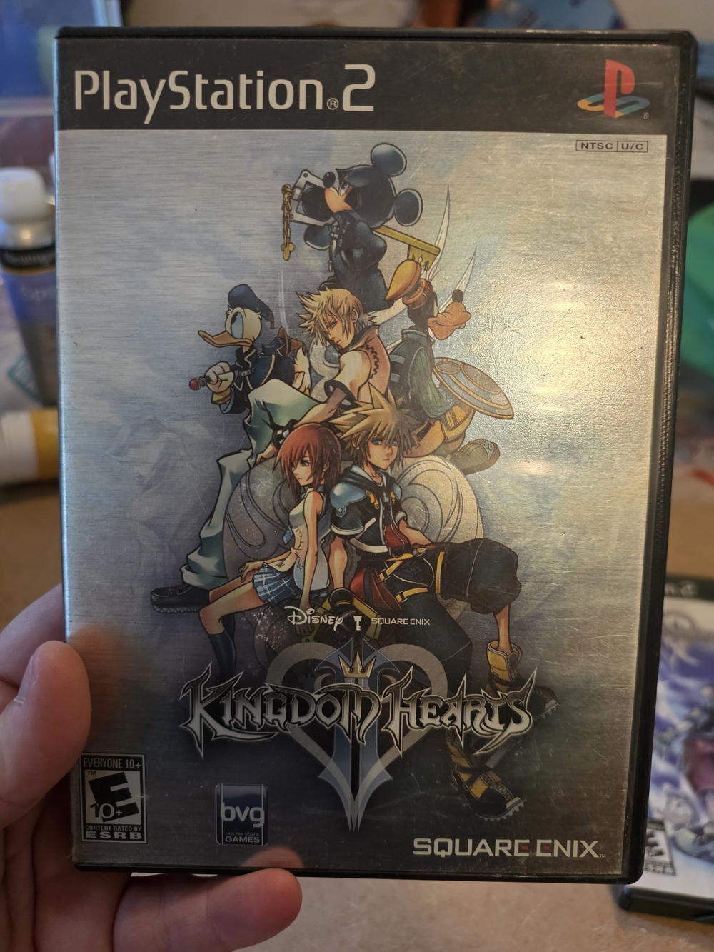 Kingdom Hearts (PlayStation 2) - Silver Cover